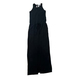 Skin women's Sleeveless Drawstring "sweat" Maxi Dress Size 0